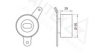 AUTEX 641715 Tensioner Pulley, timing belt